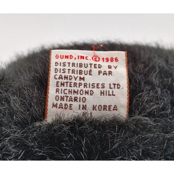 Gund Emperor Penguin Plush Stuffed Toy Suede Bill Vintage 9 Inch 1986 - Picture 4 of 5